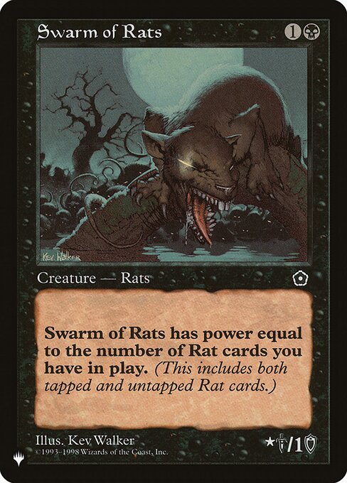Swarm of Rats (P02-89) - The List - Game On