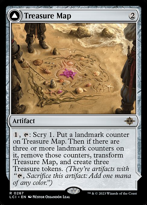Treasure Map // Treasure Cove (267) - The Lost Caverns of Ixalan - Game On