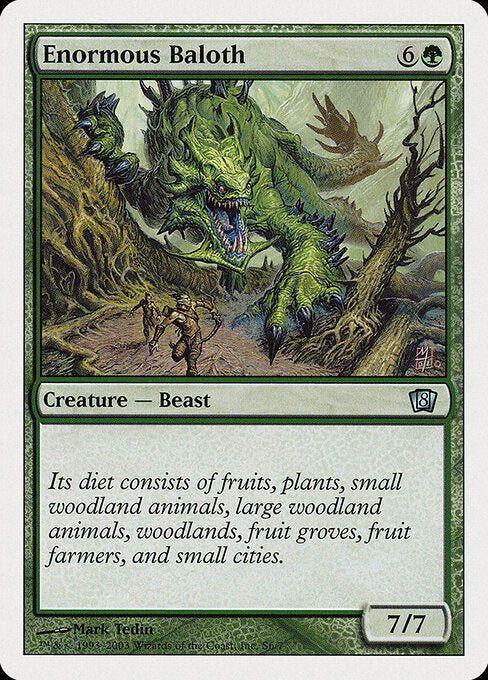 Enormous Baloth (S6) - Eighth Edition - Game On