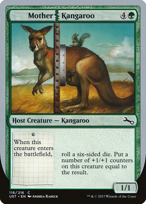 Mother Kangaroo (116) (Foil) - Unstable - Game On