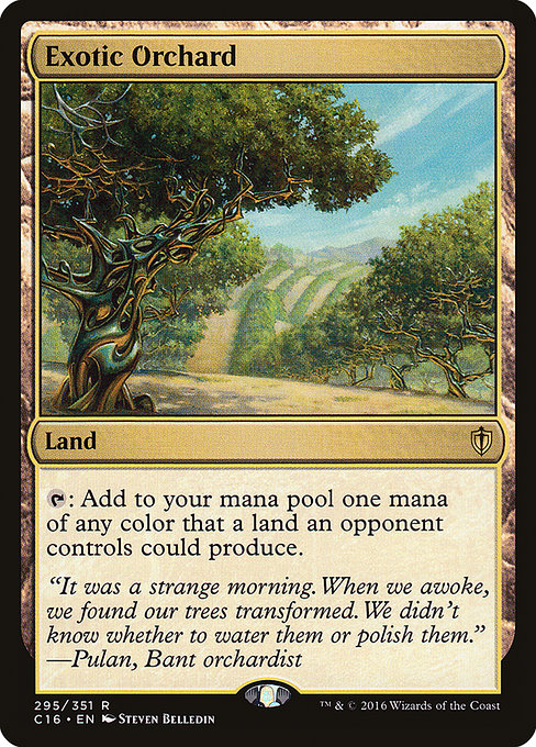 Exotic Orchard (295) - Commander 2016 - Game On