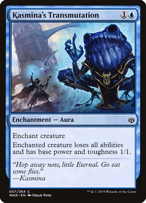 Kasmina's Transmutation (57) (Foil) - War of the Spark - Game On
