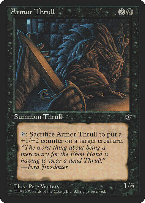 Armor Thrull (33a) - Fallen Empires - Game On