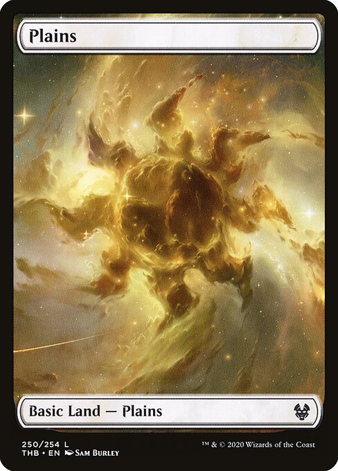 Plains (250) - FULL ART - Theros Beyond Death - Game On