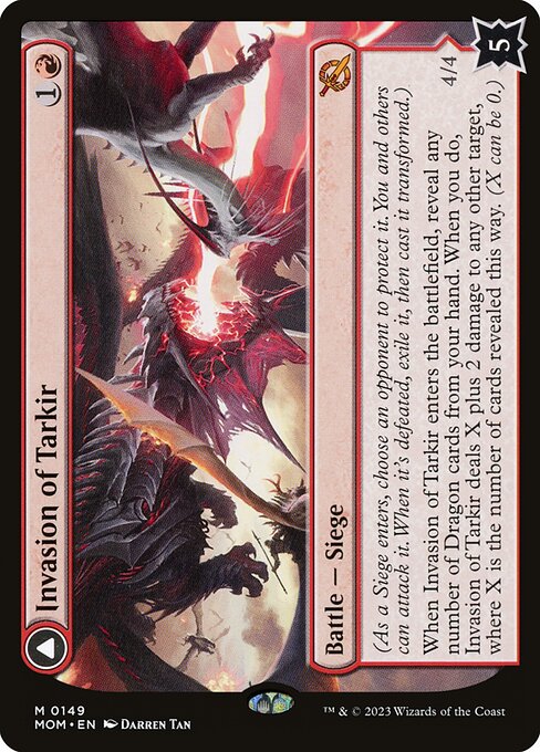 Invasion of Tarkir // Defiant Thundermaw (149) - March of the Machine - Game On