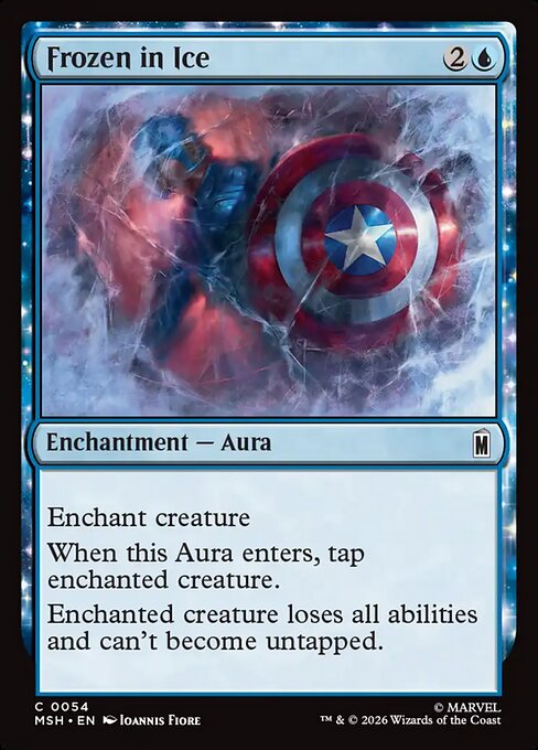 Frozen in Ice (54) (Foil) - Marvel Super Heroes - Game On