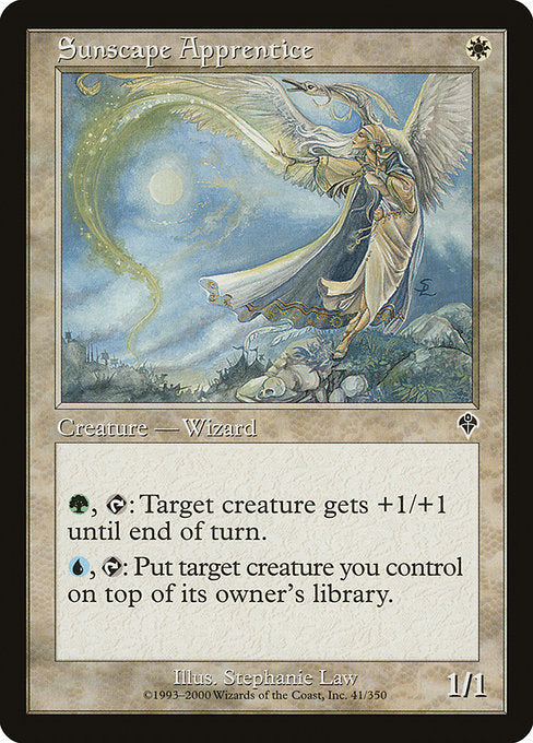 Sunscape Apprentice (41) (Foil) - Invasion - Game On