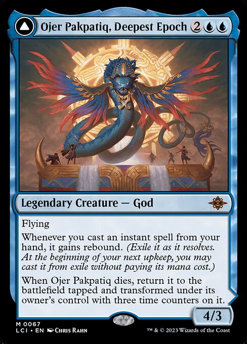 Ojer Pakpatiq, Deepest Epoch // Temple of Cyclical Time (67) (Foil) - The Lost Caverns of Ixalan - Game On