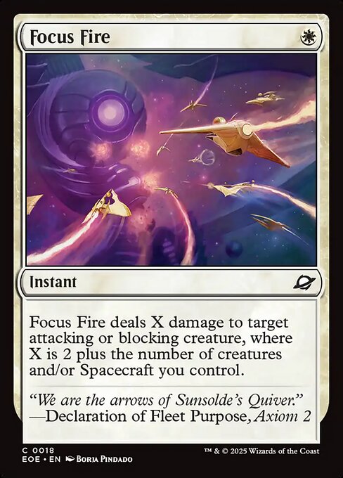 Focus Fire (18) - Edge of Eternities - Game On