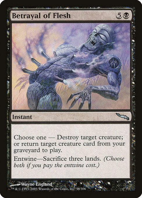 Betrayal of Flesh (58) - Mirrodin - Game On