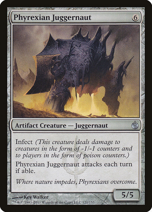 Phyrexian Juggernaut (121) - Mirrodin Besieged - Game On