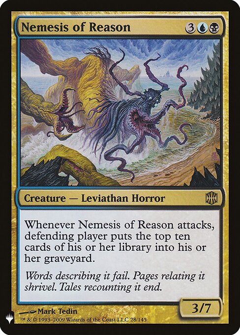 Nemesis of Reason (ARB-28) - The List - Game On