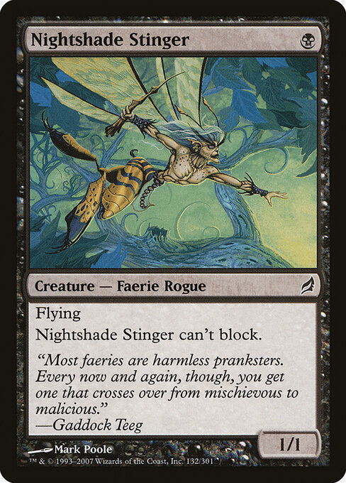 Nightshade Stinger (132) - Lorwyn - Game On