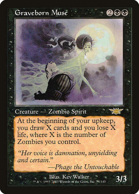 Graveborn Muse (73) (Foil) - Legions - Game On
