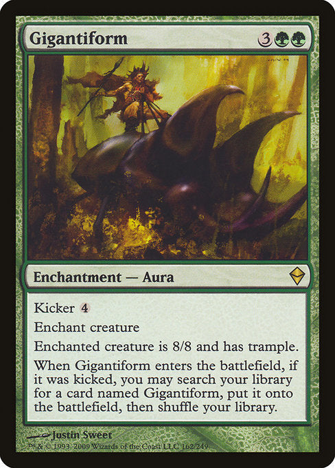 Gigantiform (162) - Zendikar - Game On