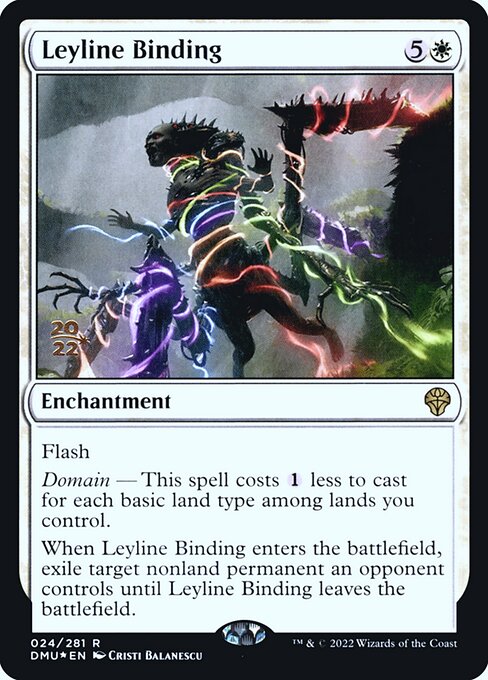 Leyline Binding (24s) (Foil) - Dominaria United Promos - Game On