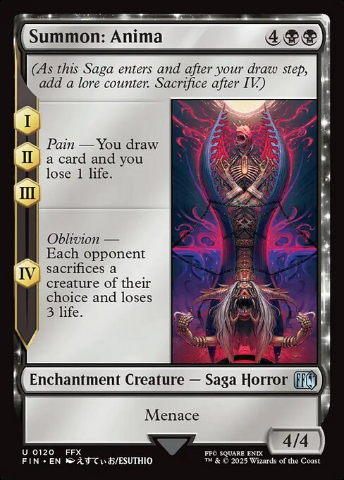 Summon: Anima (120) (Foil) - Final Fantasy - Game On