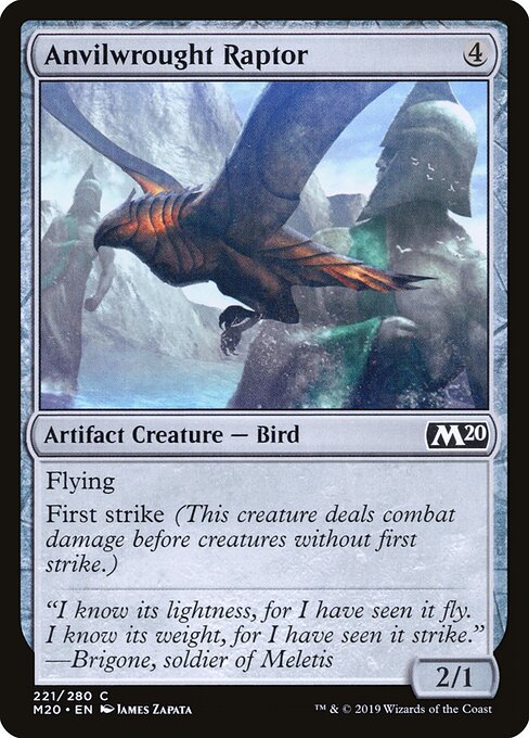 Anvilwrought Raptor (221) (Foil) - Core Set 2020 - Game On