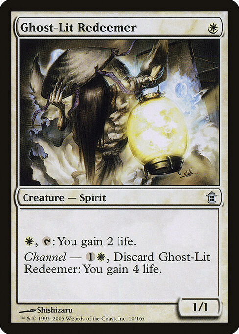 Ghost-Lit Redeemer (10) (Foil) - Saviors of Kamigawa - Game On