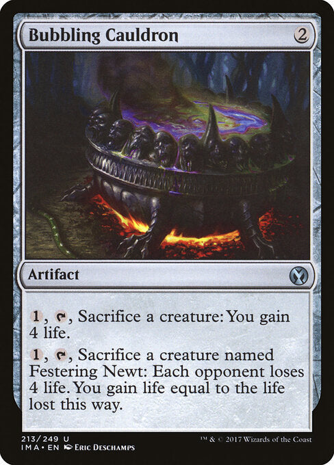 Bubbling Cauldron (213) (Foil) - Iconic Masters - Game On