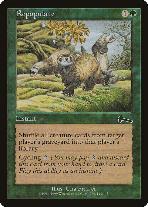 Repopulate (111) (Foil) - Urza's Legacy - Game On