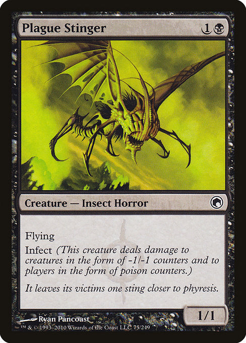 Plague Stinger (75) - Scars of Mirrodin - Game On
