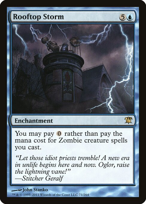 Rooftop Storm (71) - Innistrad - Game On