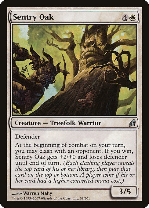 Sentry Oak (38) (Foil) - Lorwyn - Game On