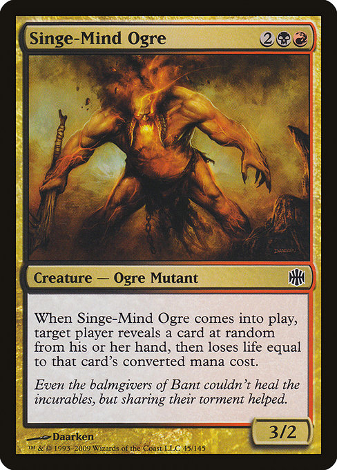 Singe-Mind Ogre (45) - Alara Reborn - Game On