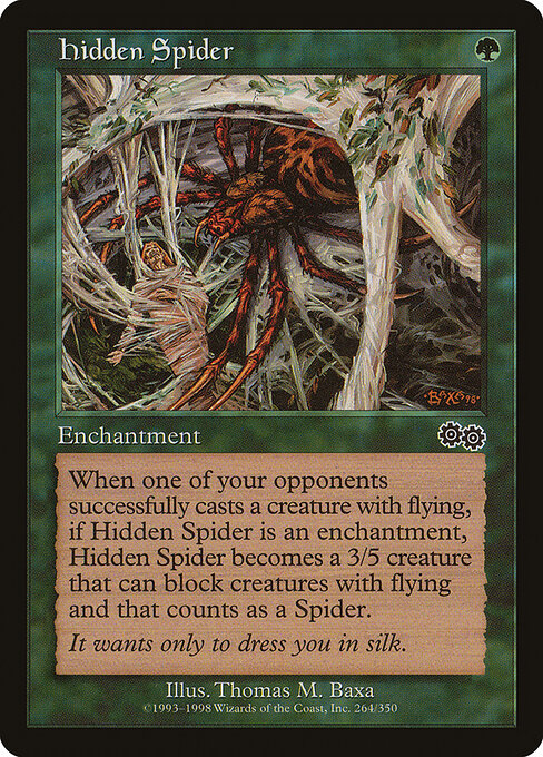 Hidden Spider (264) - Urza's Saga - Game On