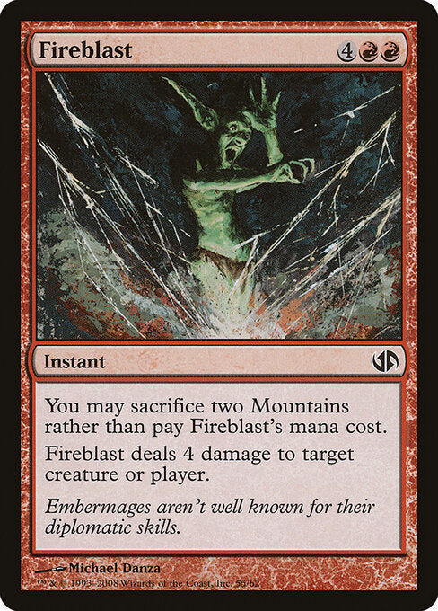 Fireblast (55) - Duel Decks: Jace vs. Chandra - Game On