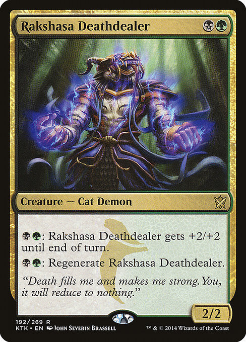 Rakshasa Deathdealer (192) (Foil) - Khans of Tarkir - Game On