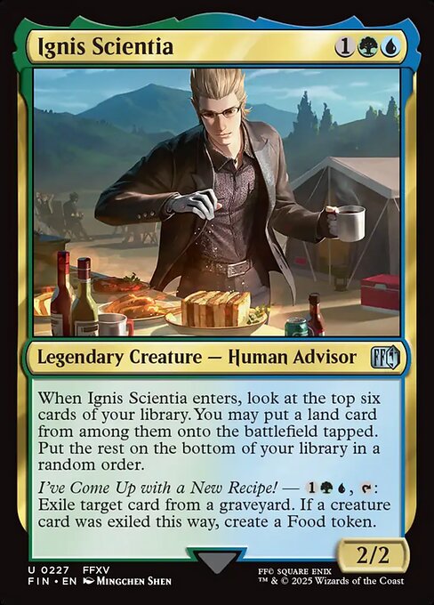 Ignis Scientia (227) (Foil) - Final Fantasy - Game On