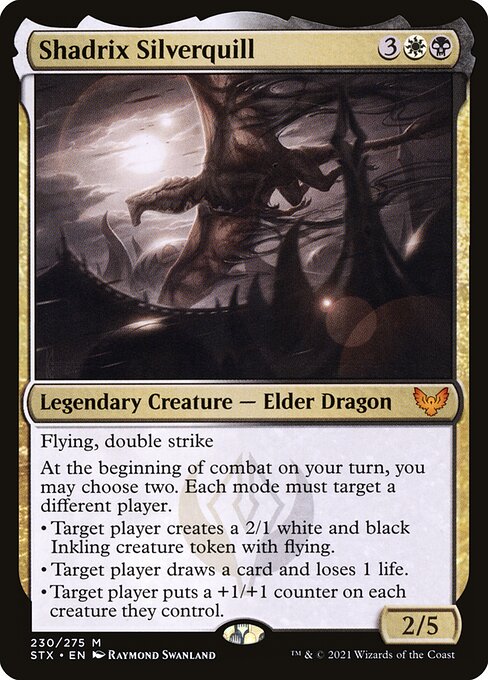 Shadrix Silverquill (230) (Foil) - Strixhaven: School of Mages - Game On