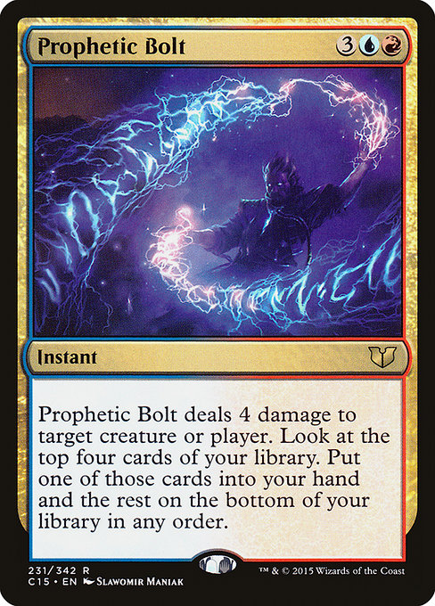 Prophetic Bolt (231) - Commander 2015 - Game On