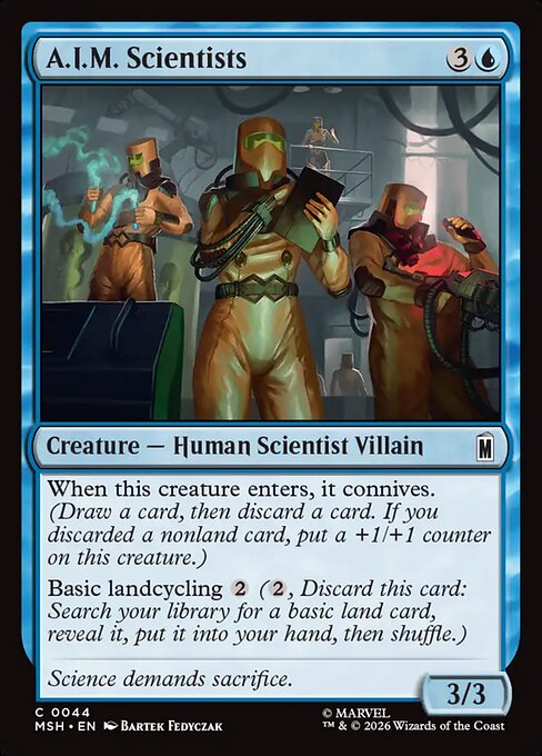 A.I.M. Scientists (44) (Foil) - Marvel Super Heroes - Game On