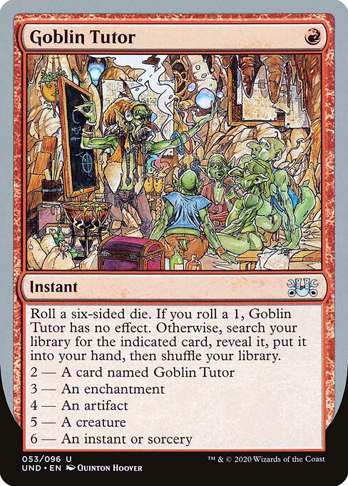 Goblin Tutor (53) - Unsanctioned - Game On