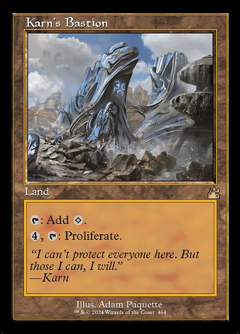 Karn's Bastion (464) (Foil) - Ravnica Remastered - Game On