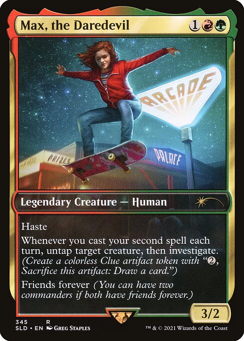 Elmar, Ulvenwald Informant (345) - FULL ART (Foil) - Secret Lair Drop - Game On