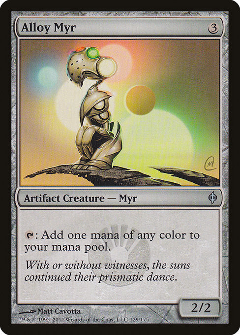 Alloy Myr (129) - New Phyrexia - Game On
