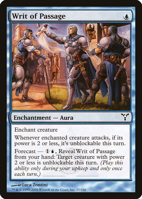 Writ of Passage (37) (Foil) - Dissension - Game On