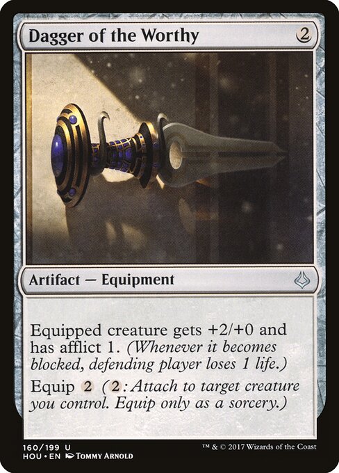 Dagger of the Worthy (160) (Foil) - Hour of Devastation - Game On