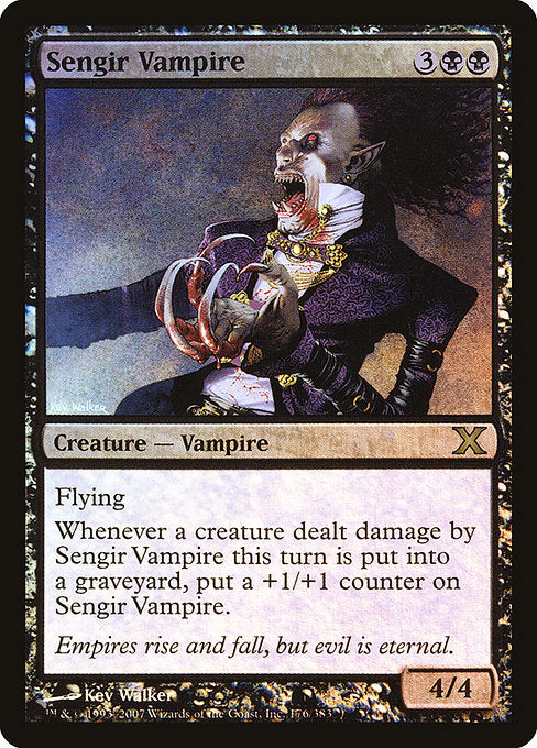 Sengir Vampire (176★) - Tenth Edition - Game On