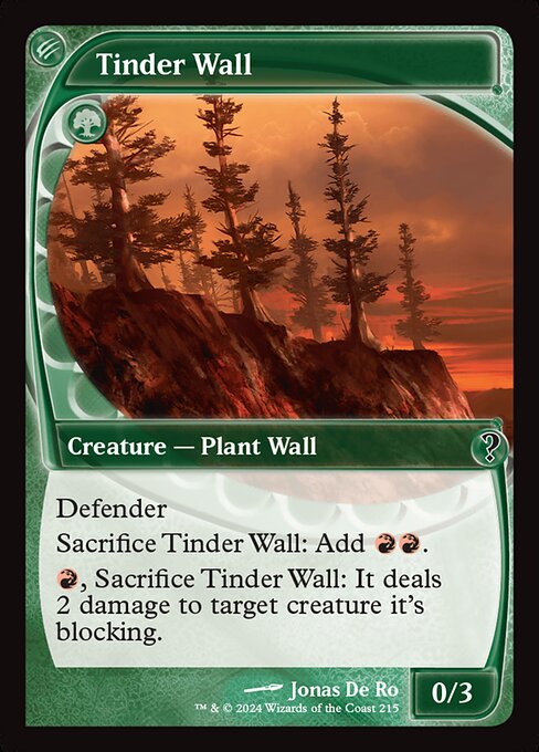 Tinder Wall (215) - Mystery Booster 2 - Game On