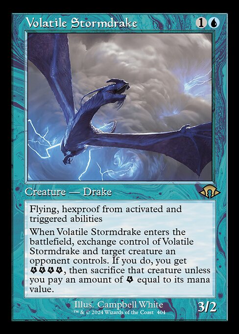 Volatile Stormdrake (404) - Modern Horizons 3 - Game On