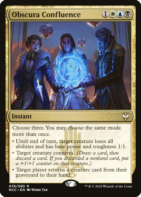 Obscura Confluence (76) - New Capenna Commander - Game On