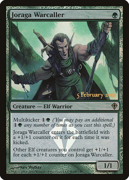 Joraga Warcaller (106★) (Foil) - Worldwake Promos - Game On