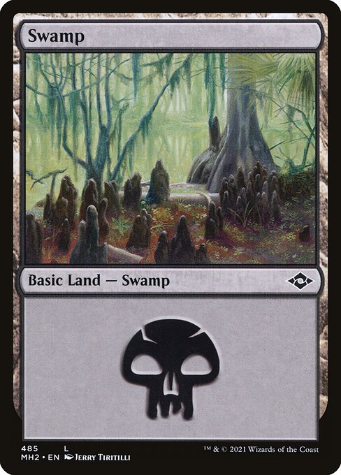 Swamp (485) (Foil) - Modern Horizons 2 - Game On