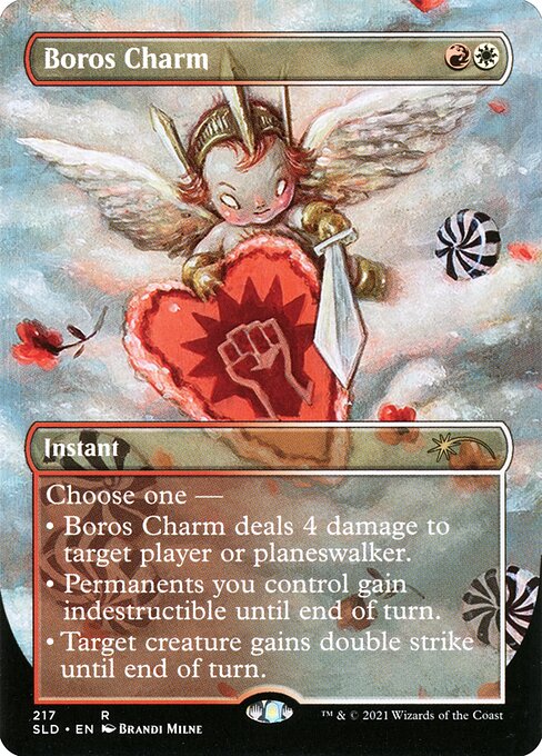 Boros Charm (217) - BORDERLESS - FULL ART - Secret Lair Drop - Game On