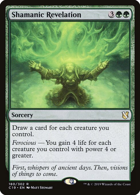 Shamanic Revelation (180) - Commander 2019 - Game On